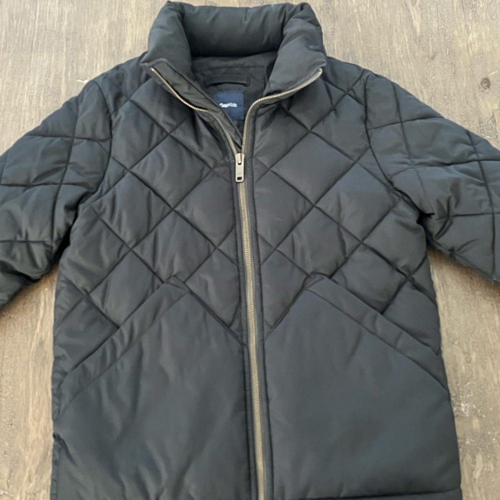 GAP Kids Black Puffer Jacket- Size Small